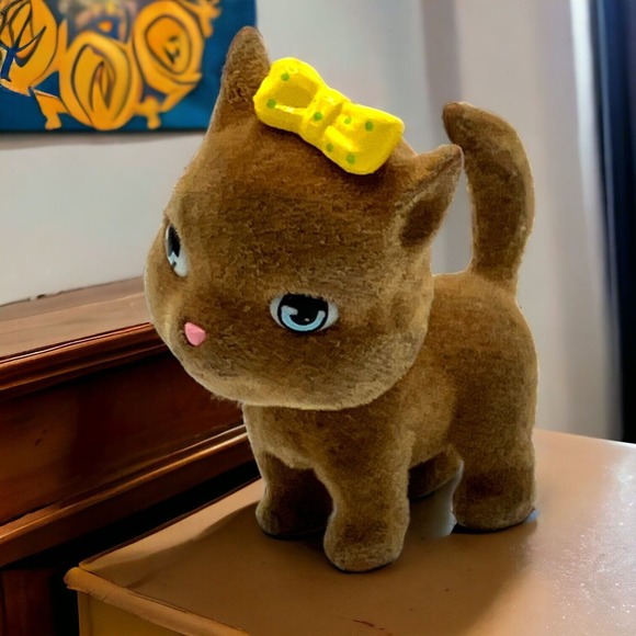 Kitty in My Pocket: Lexie the Brown LaPerm, 1.5 in. - Picture 1 of 16